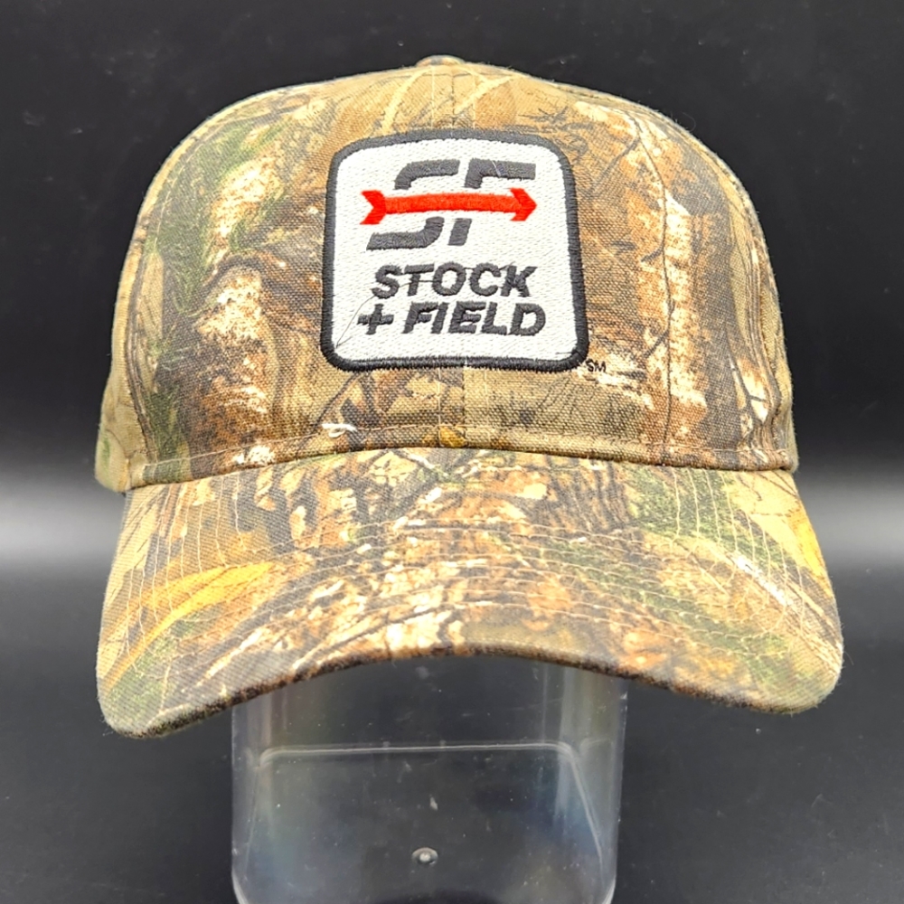 NwT Realtree Xtra Stock+Field Velcoback Adjustable Strap Hat Cap Advantage Camo